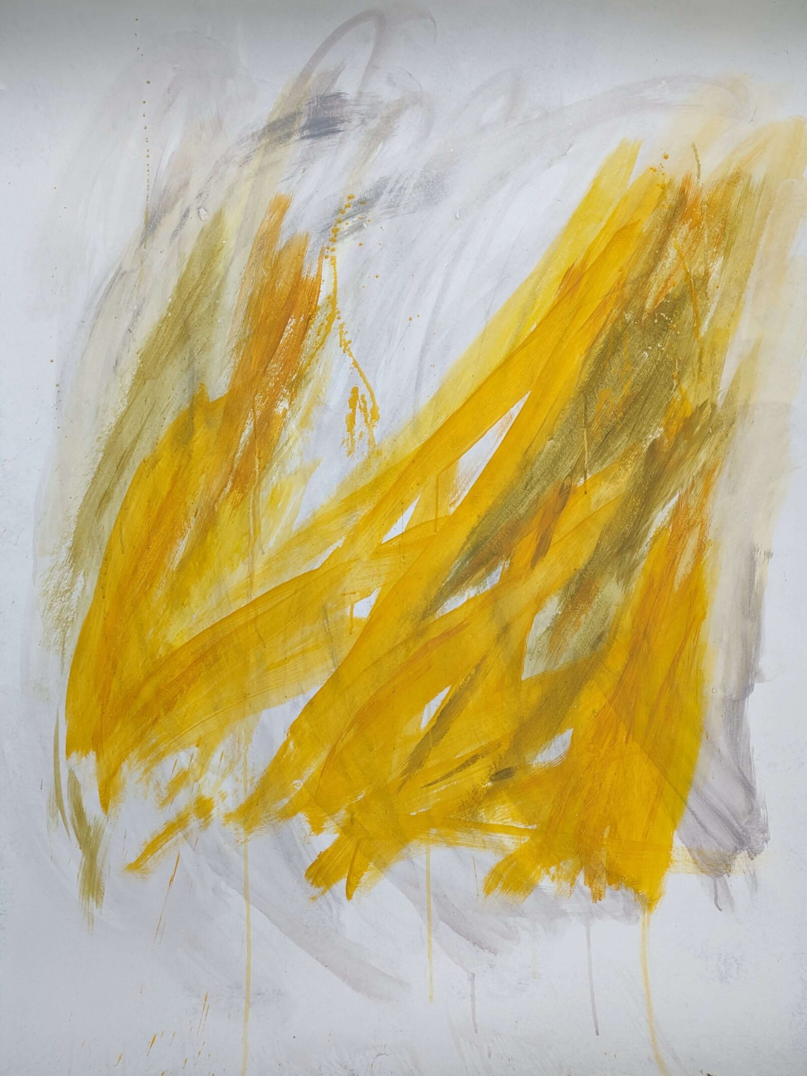 Abstract Art Rich in yellow